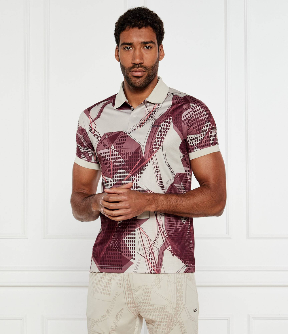 Поло Paddy Desert Active BOSS GREEN - бежевый(50537757)