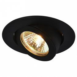 Встраиваемый светильник Arte Lamp A4009PL-1BK