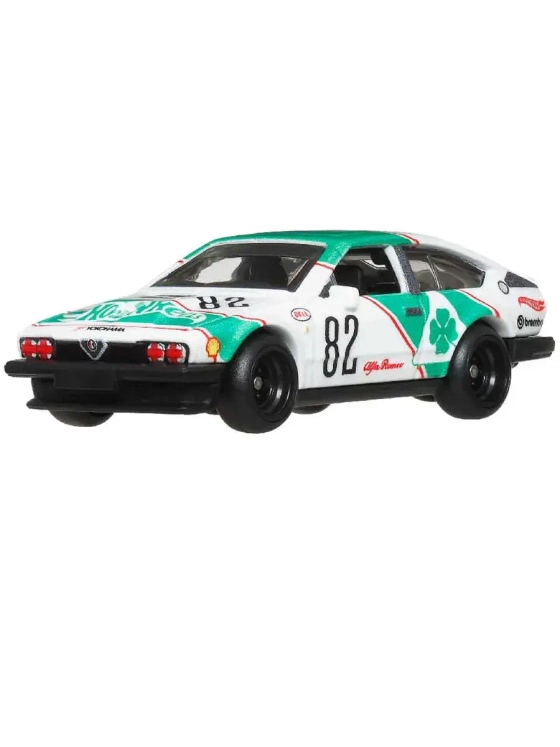 Машинка Хот Вилс Премиум Alfa Romeo GTV6 GJT68 JBL16