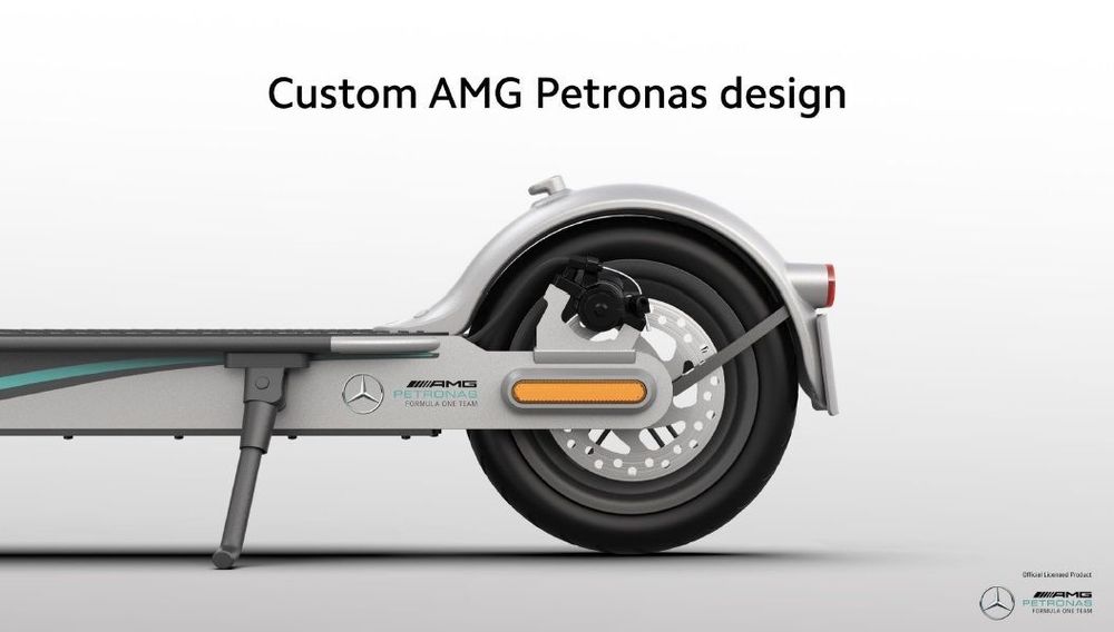 Электросамокат Xiaomi Mi Electric Scooter Pro 2 Mercedes-AMG Petronas F1 Team Edition фото 4 Электросамокат Xiaomi Mi Electric Scooter Pro 2 Mercedes-AMG Petronas F1 Team Edition фото 4 фото №6