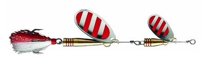 Блесна DAM EFFZETT TANDEM DRESSED SPINNER 14гр - Stripe