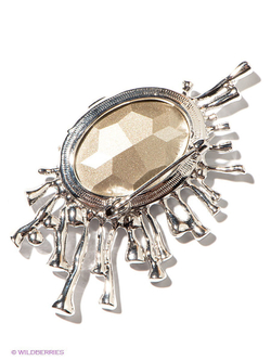 "Бастарита" брошь в родиевом покрытии из коллекции "Морской коктейль" от Jenavi