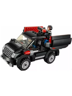 Конструктор Большая снежная машина для побега 743 детали