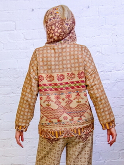 Худи "Оберег", по мотивам старинной русской обережной вышивки