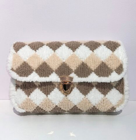 Сумка-клатч "Плюша"