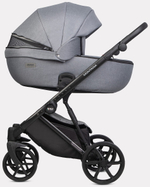 Детская коляска Riko Basic Montana 2 в 1 52 Grey (серый)