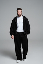 Худи на молнии | black