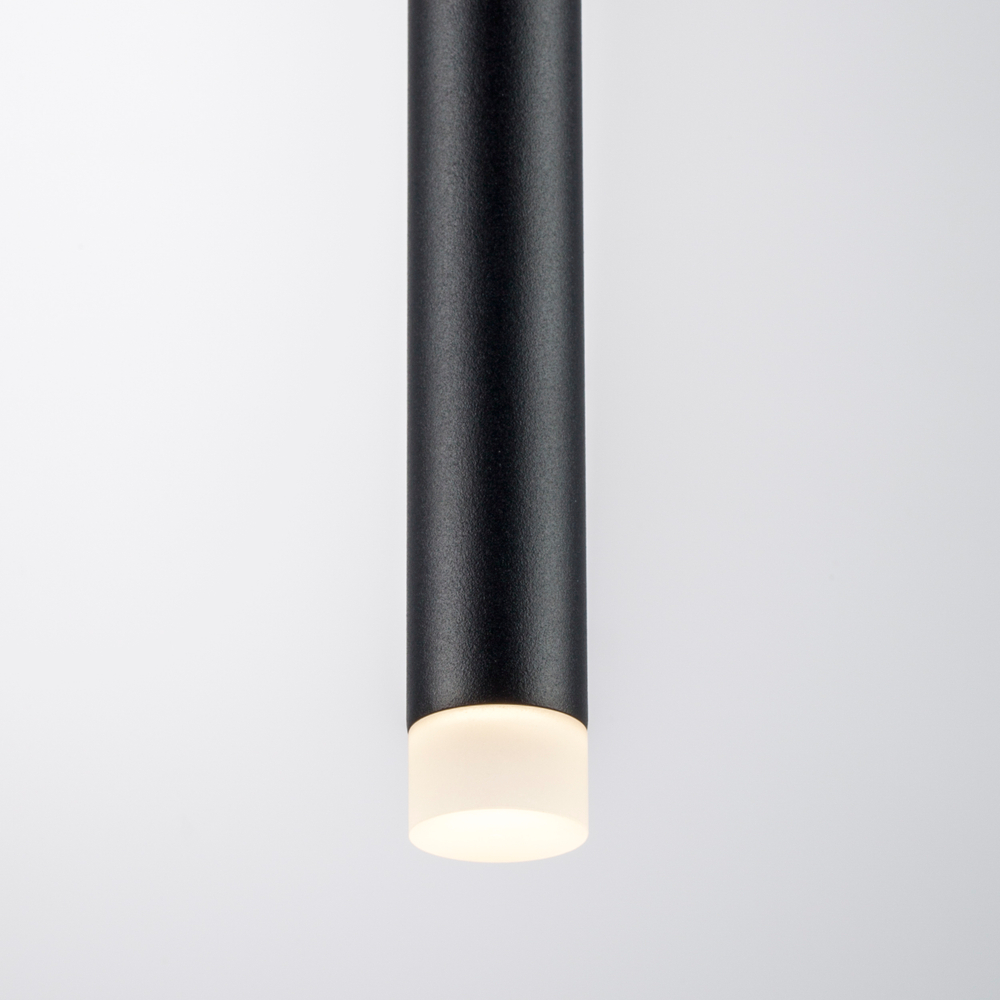 LT7472371 Люстра TUBO LED 5W 300LM 360G ЧЕРНЫЙ 3000K (747237+574701)