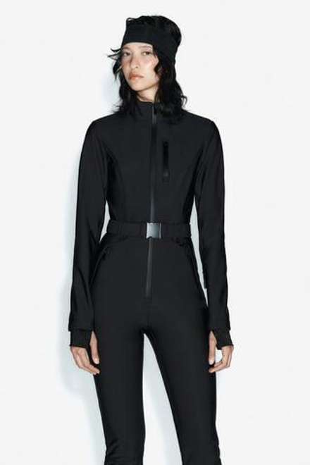 ZARA ВЕТРОЗАЩИТНЫЙ И ВОДОНЕПРОНИЦАЕМЫЙ КОМБИНЕЗОН RECCO®, ЧЕРНЫЙ