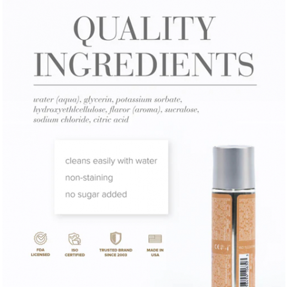 Вкусовой лубрикант "Ириски" Candy Shop Butterscotch, 60 мл