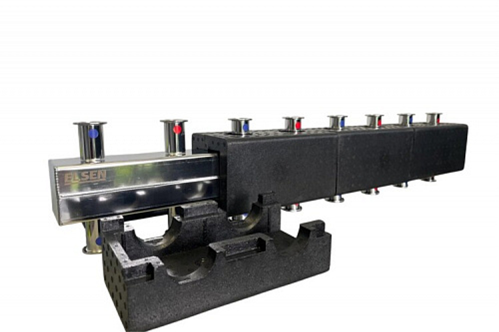 Коллектор ELSEN SMARTBOX 3.5 TwinSide до 7 контуров, DN 25