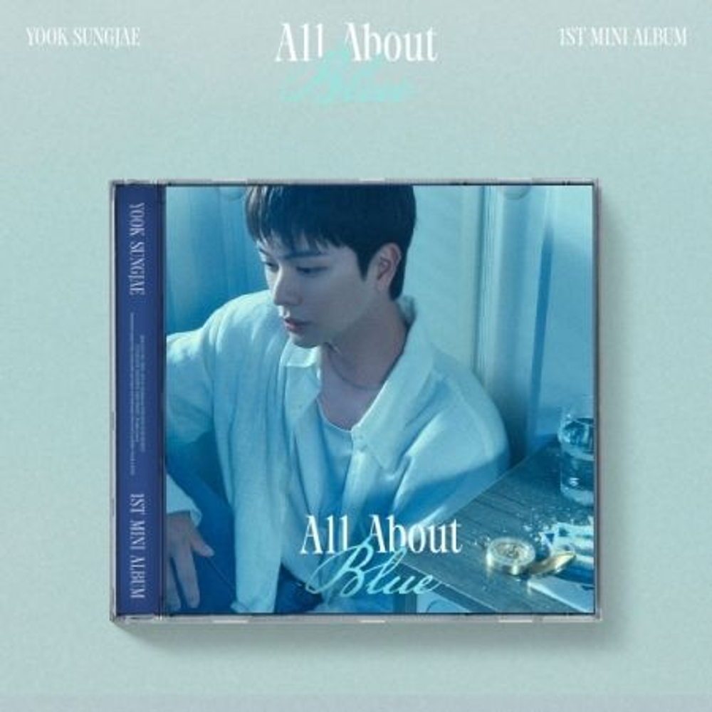Альбом YOOK SUNGJAE - ALL ABOUT BLUE 1st Mini Album JEWEL Version