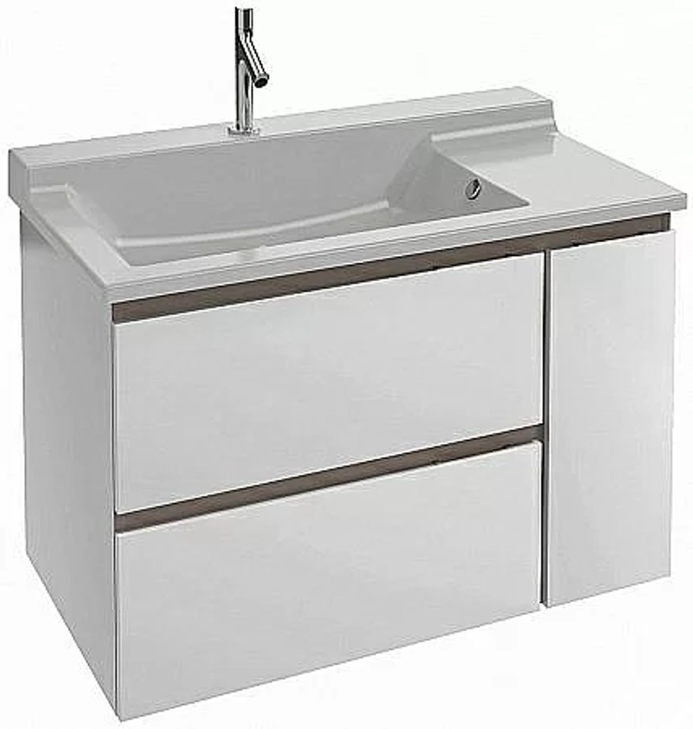Раковина Jacob Delafon SOPRANO 100 EXK122-00 белая