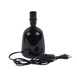 UML-B305 E14 BLACK Светильник настольный декоративный под лампу Е14. 40W. Механический выключатель. Черный. ТМ Uniel