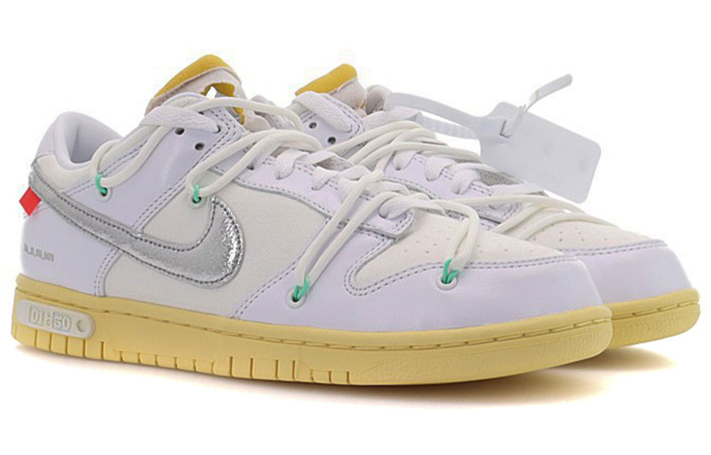 Кроссовки Off-White X Nike Dunk Low The 50 No.1