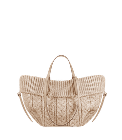 POLENE СУМКА CYME MINI, ЭКРЮ