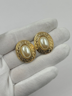 Серьги с «жемчугом»