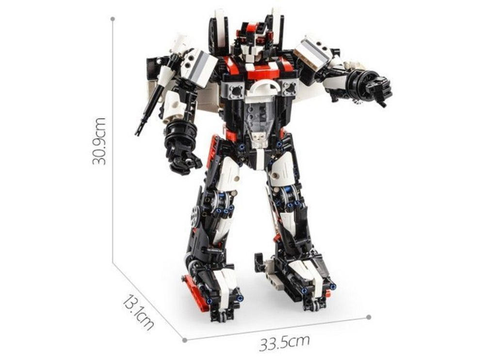 Трансформер F15-EagleBot. Конструктор радиоуправляемый CADA 2 в 1, 917 элементов