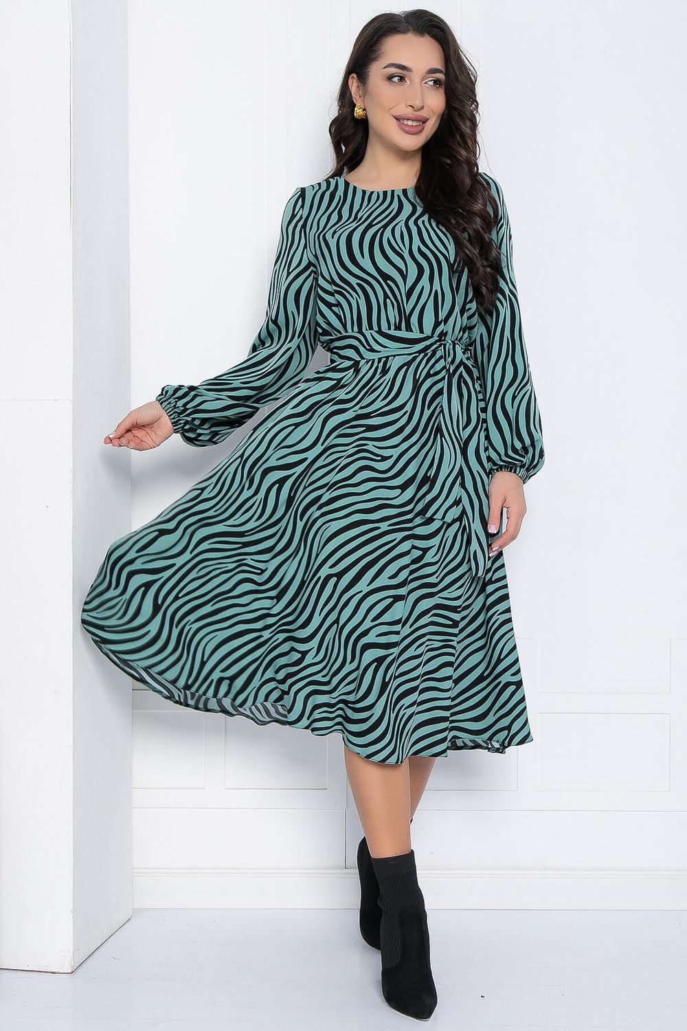 Платье Трепетная нежность (зеленое) П12538-8 LT Collection