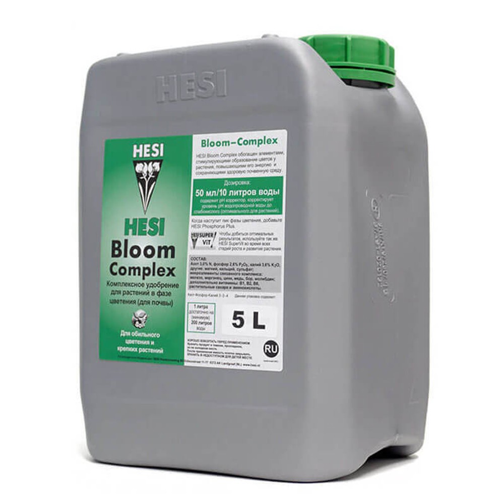 Органоминеральное удобрение HESI Bloom Complex, канистра 5 л
