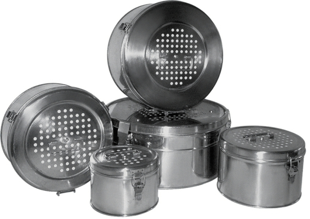 КФ-9 Коробка стерилизационная круглая с фильтром