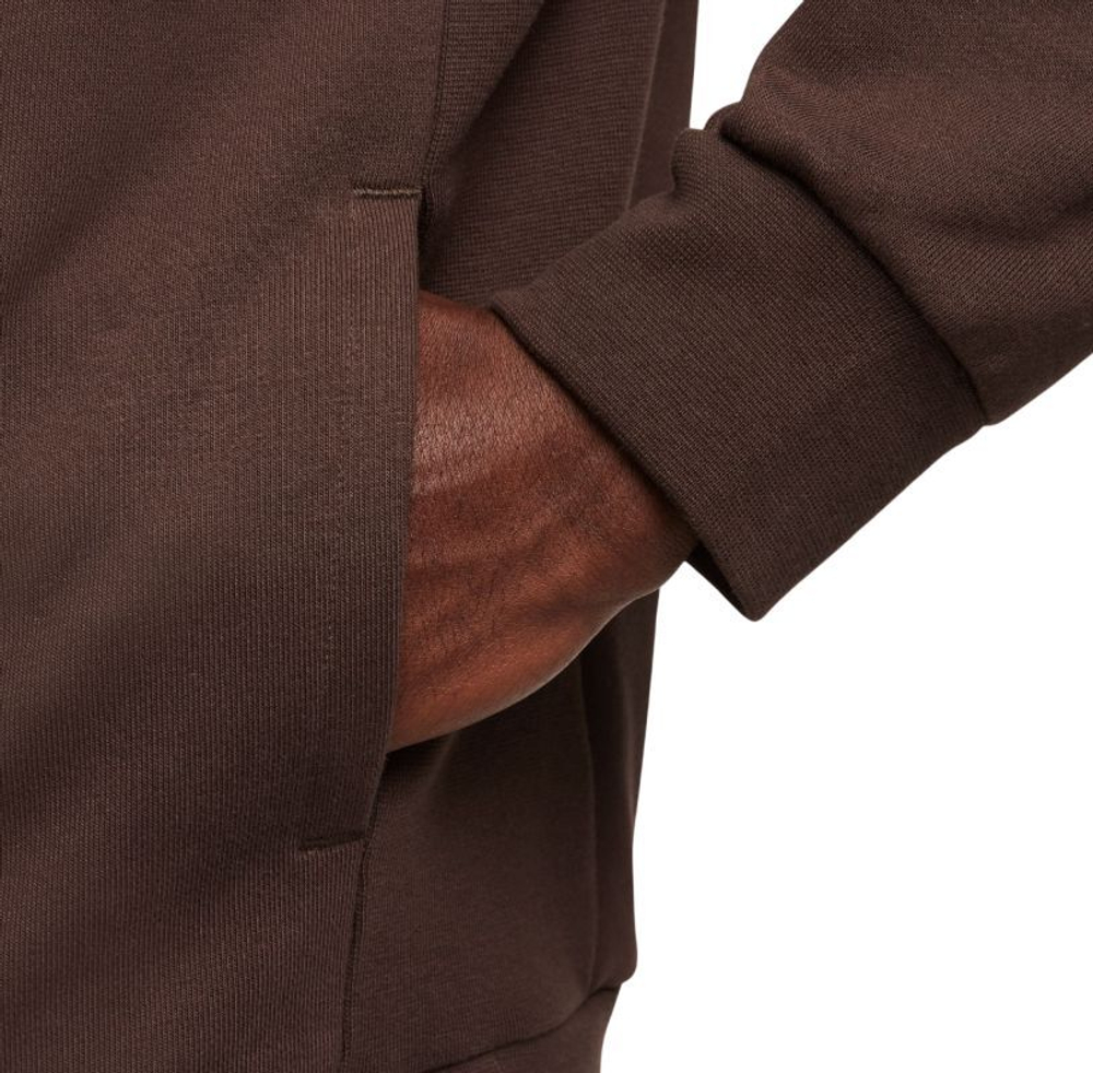 Куртка теннисная Nike Heritage Court Fleece - Brown