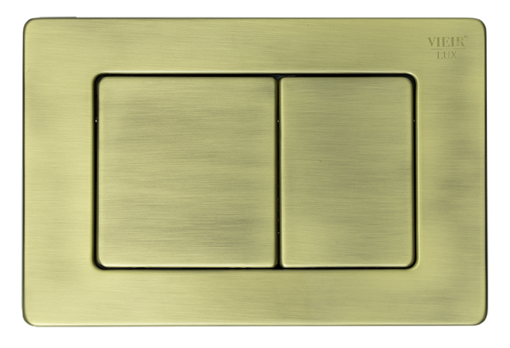 Кнопка МЕТАЛЛ для инсталляции с КВАД клав. (БРОНЗА)  ViEiR  (50/1шт)