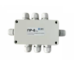Разветвитель интерфейса RS-485/422 ПР-8 IP65 исп. 2 на din-рейку