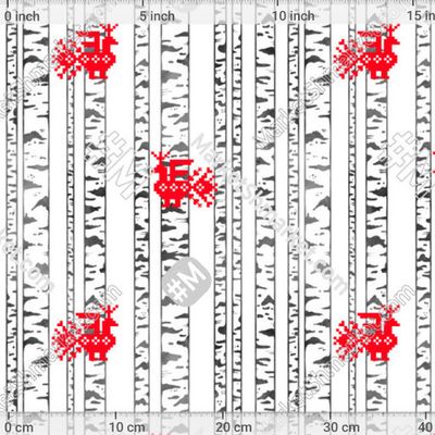 Славянские птицы-павы в березовом лесу by Arte_piuma 196 DPI