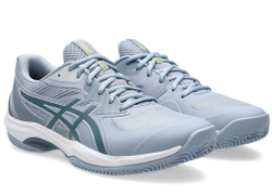 Мужские кроссовки теннисные Asics Game FF Clay/OC - grey blue/ironclad