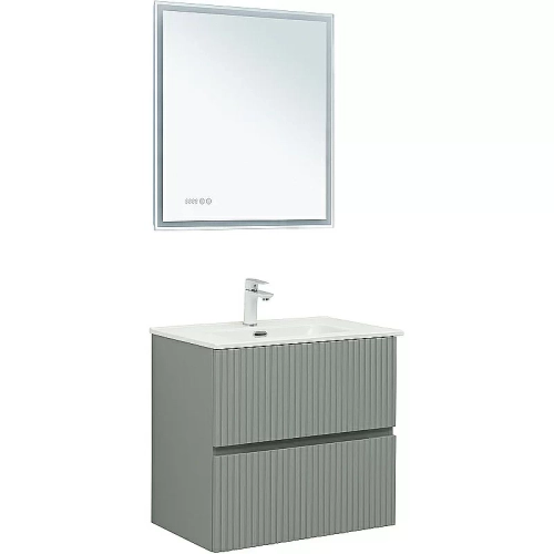 Тумба с раковиной Aquanet Джейн 70 313317 мисти грин