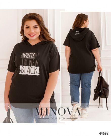 Туника 191-Чёрный Minova Фото 1