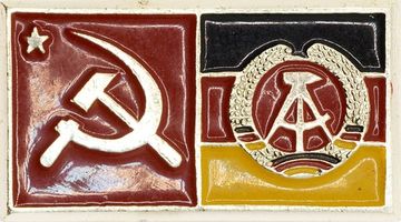 Значок СССР-ГДР, булавка