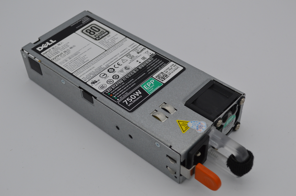 Блок питания dell 750W R630 R730 730Xd T430 T630