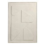 Панно декоративное с эффектом 3d minimalism triangle, 70х100 см