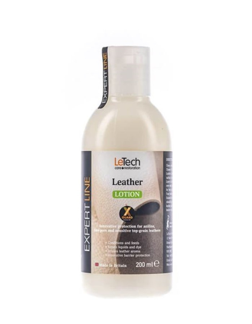 LeTech Expert Line Лосьон для кожи (Leather Lotion) 200мл