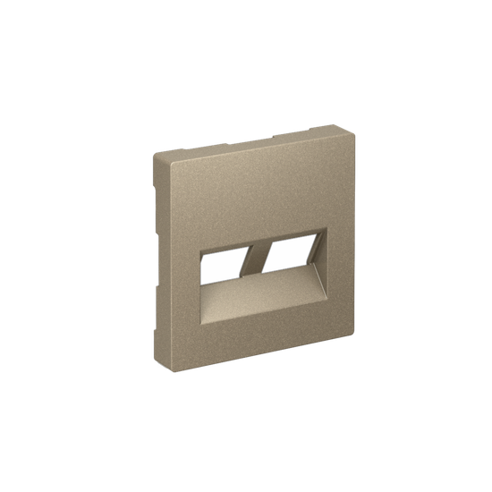 Накладка двойная AtlasDesign для информационных функций типа Keystone шампань SE ATN000590