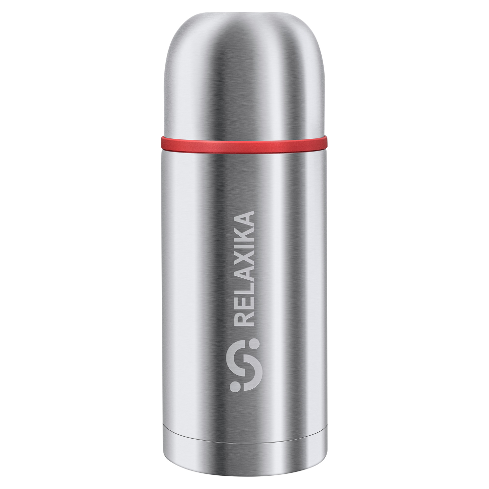 Термос Relaxika 102 (0,75 литра), 2 чашки, стальной