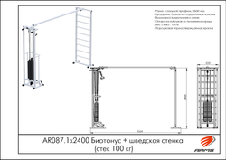 Биотонус + шведская стенка (стек 100 кг)