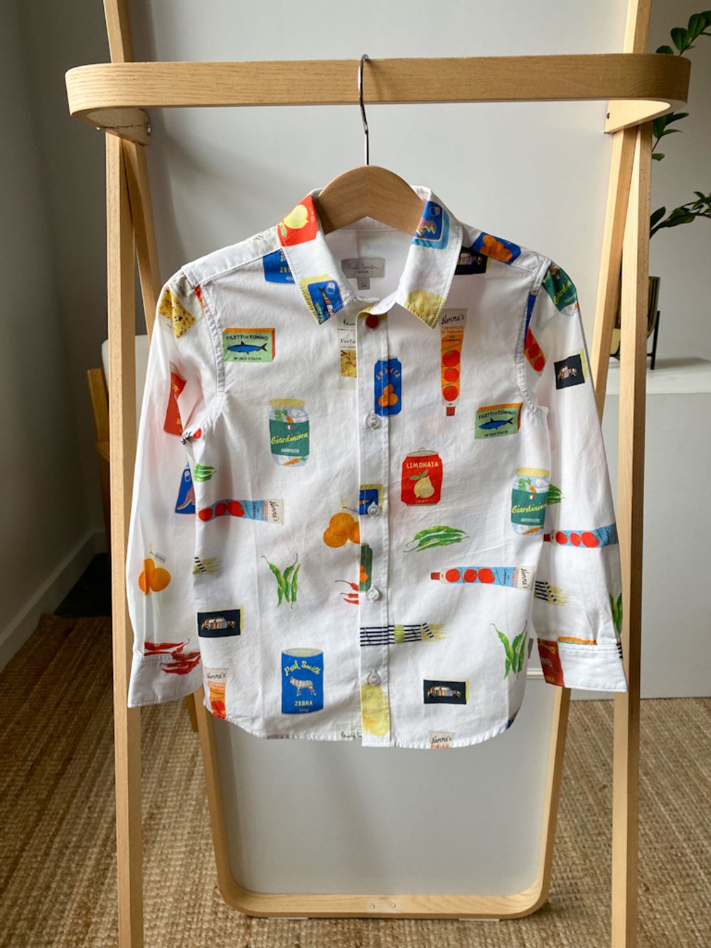 Хлопковая рубашка Paul Smith, 110