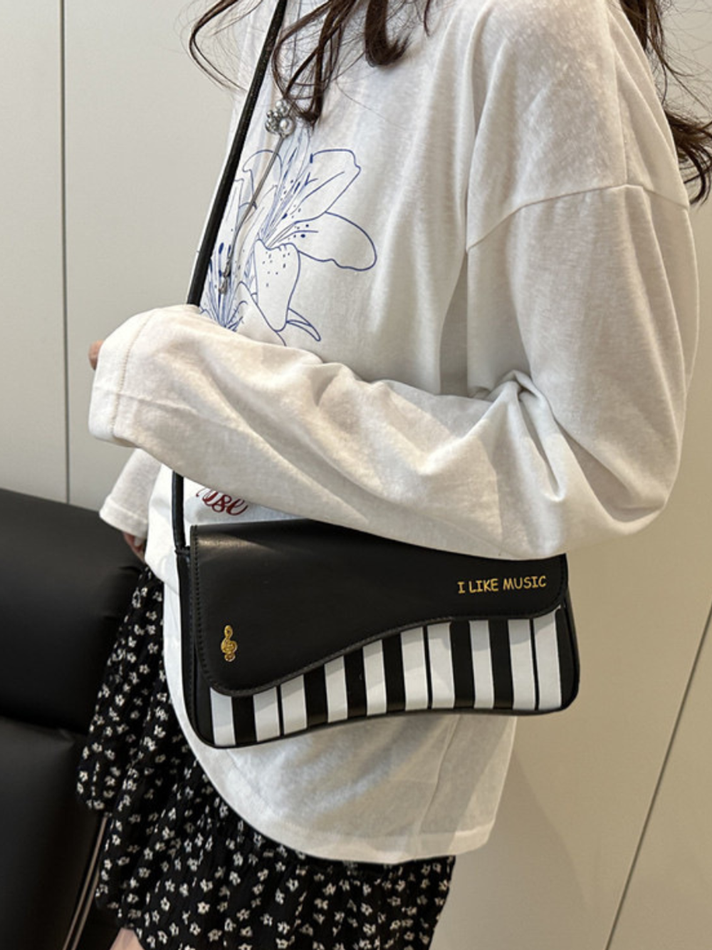 Сумка-клатч "Клавиши"