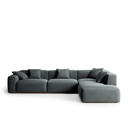 4-х местный нераскладной угловой диван SAGA 008/003/028/013