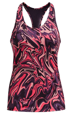 Женский топ теннисный Under Armour HeatGear Armour Racer Tank - Фиолетовый