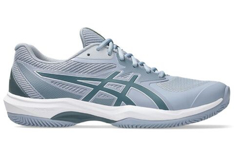 Мужские кроссовки теннисные Asics Game FF Clay/OC - grey blue/ironclad