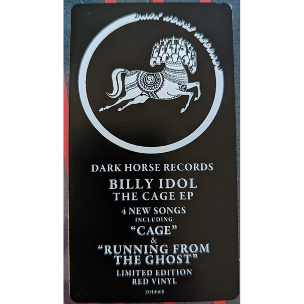 Billy Idol / The Cage (Coloured Vinyl)(12" Vinyl EP)