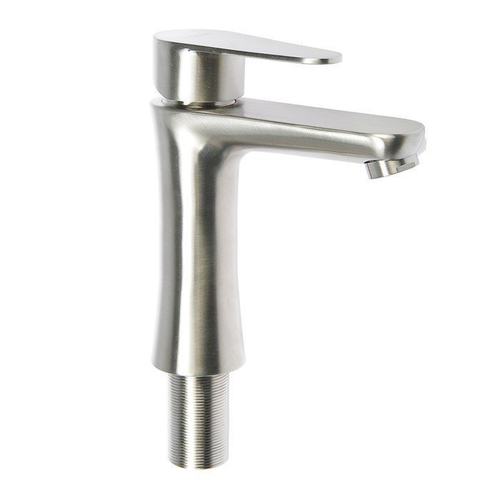 L71002 Смеситель для умывальника, нержавейка, сатин