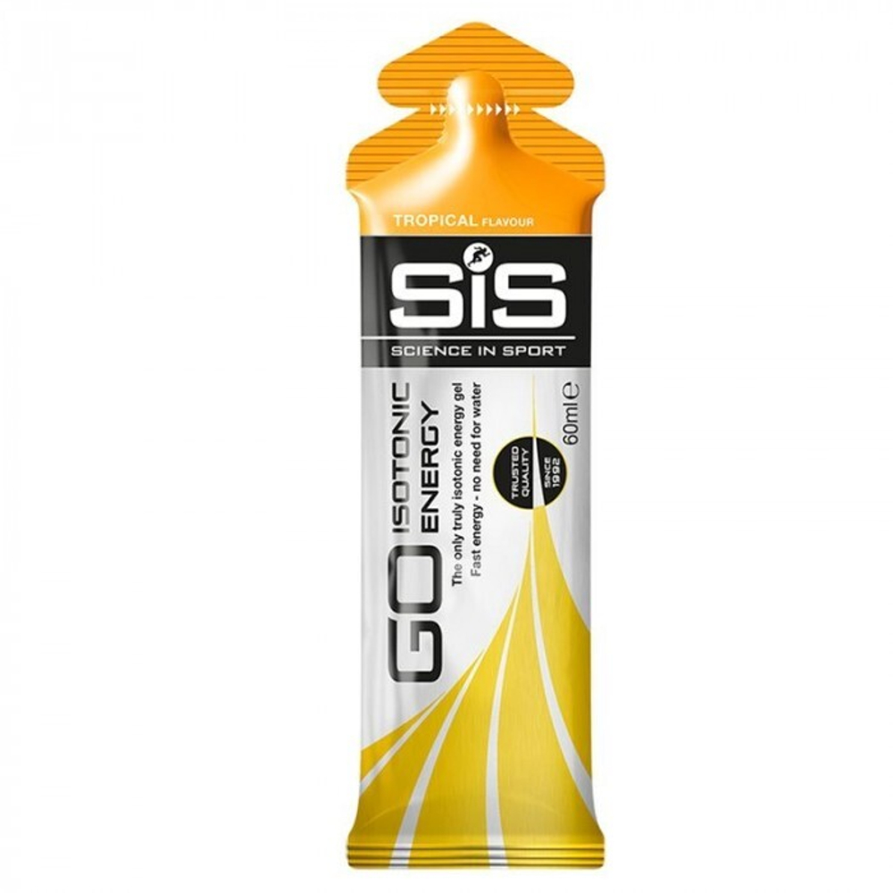 Гель энергетический углеводный SIS Go Isotonic Gel, Тропические фрукты, 60мл Science in Sport