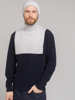 Манишка мужская жемчужно-серый