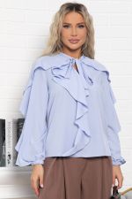 Блуза Дыхание весны (голубая) Б14925-5М LT Collection