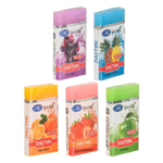 Ластик Basir, прямоугольная форма, серия "Фрукты", цветной корпус, 30 шт